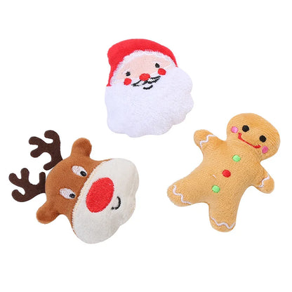 Catmas Plush Toys - 3 Festive Styles