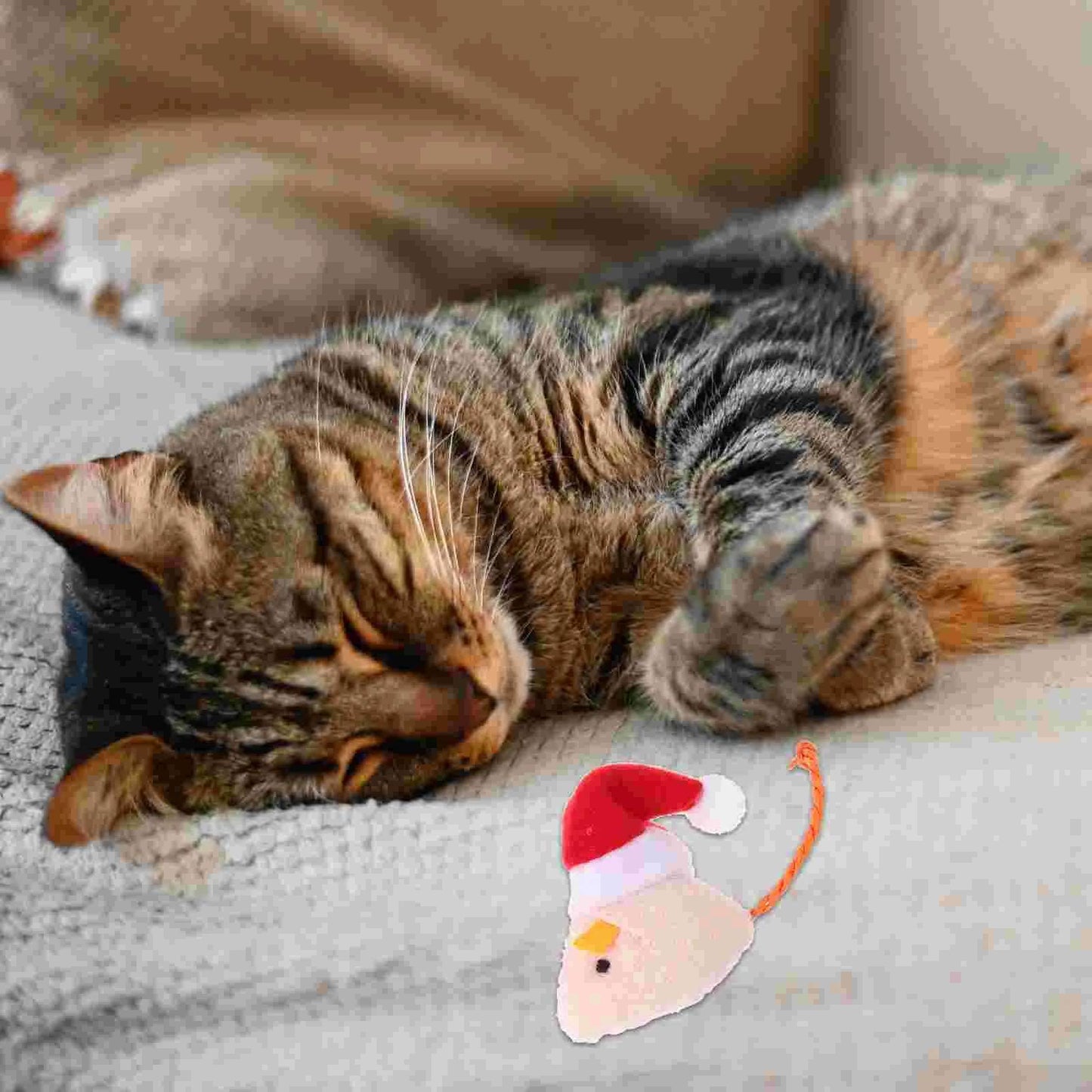 Cat Mouse Toys Set - Interactive Holiday Fun and Exercise